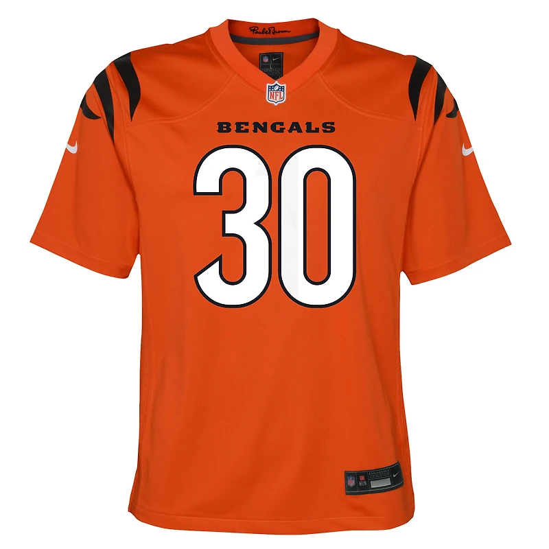 Youth Nike Chase Brown Orange Cincinnati Bengals