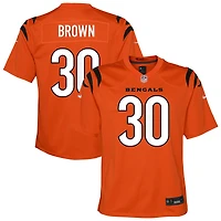Youth Nike Chase Brown Orange Cincinnati Bengals
