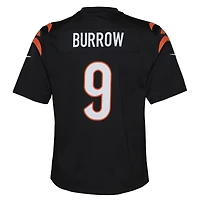 Maillot de match Nike Joe Burrow pour jeunes des Bengals Cincinnati