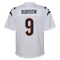 Maillot de match Nike Joe Burrow pour jeunes des Bengals Cincinnati, blanc