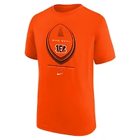 Youth Nike  Orange Cincinnati Bengals Icon Legend Dri-FIT T-Shirt