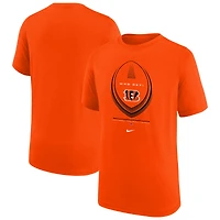 Youth Nike  Orange Cincinnati Bengals Icon Legend Dri-FIT T-Shirt