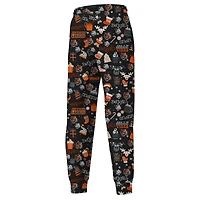 Youth Outerstuff Black Cincinnati Bengals Chestnut Holiday Sleep Set