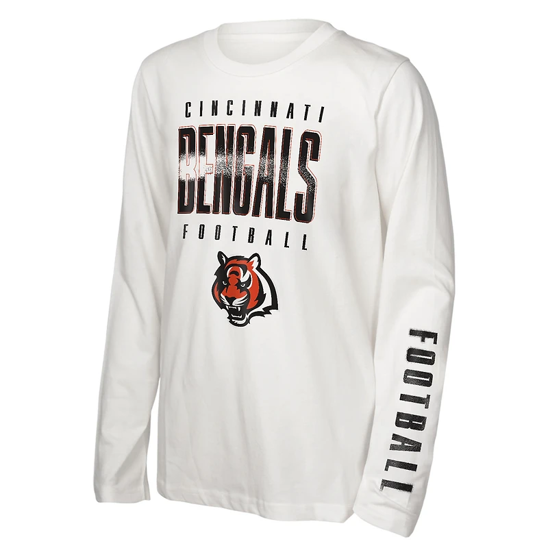 Ensemble t-shirt noir the Mix Youth Outerstuff des Bengals de Cincinnati