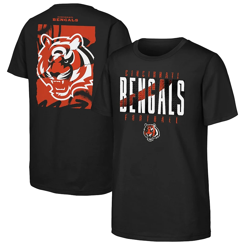 Youth Outerstuff Black Cincinnati Bengals Posterize T-Shirt