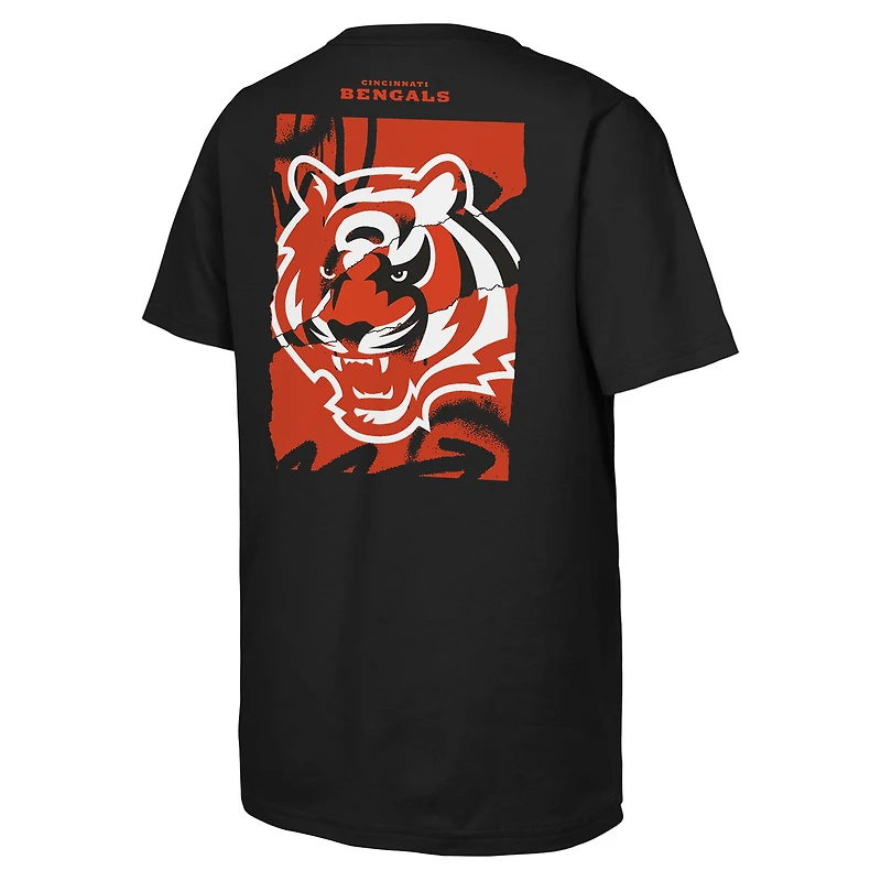 Youth Outerstuff Black Cincinnati Bengals Posterize T-Shirt