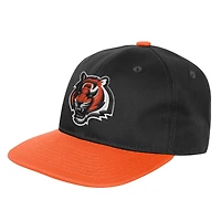 Youth Outerstuff  Black Cincinnati Bengals True Retro Adjustable Hat