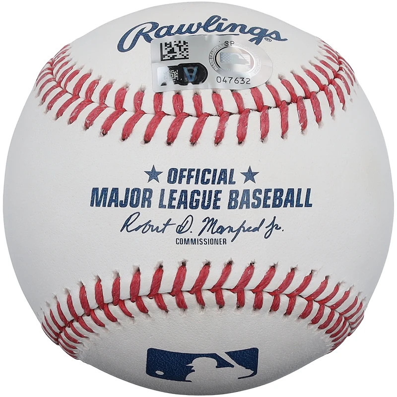 Balle de baseball autographiée par Chase Burns des Reds de Cincinnati