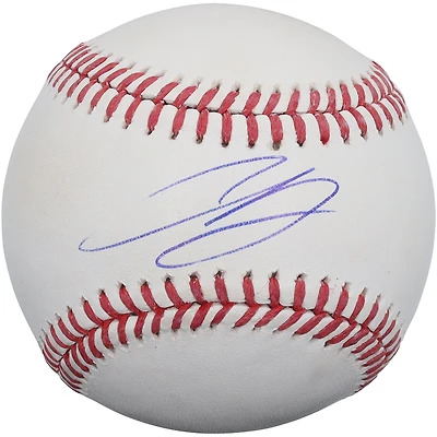 Balle de baseball autographiée par Chase Burns des Reds de Cincinnati