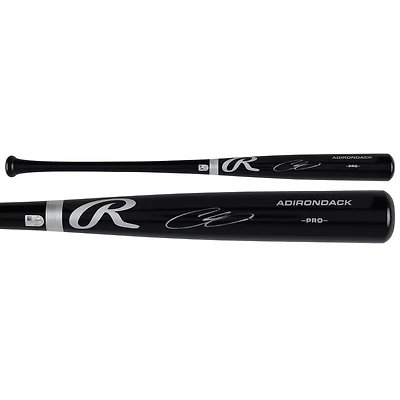 Bâton Rawlings Pro noir autographié par Chase Burns des Reds de Cincinnati
