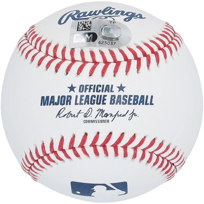 Ballon de baseball autographié par Christian Encarnacion-Strand des Reds de Cincinnati avec l'inscription « MLB Debut 7/17/23 »
