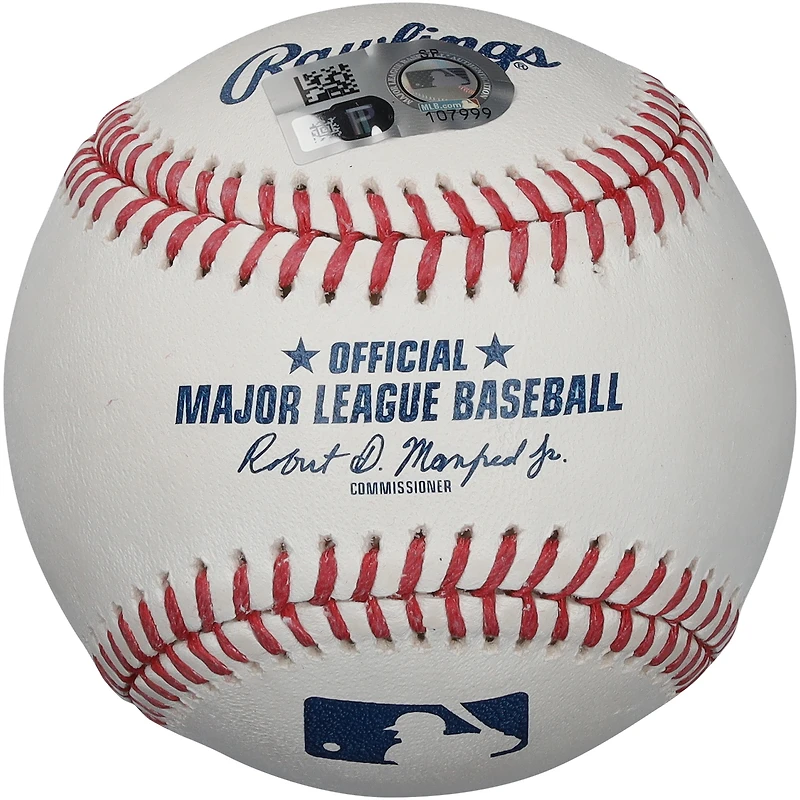 Balle de baseball autographiée par Christian Encarnacion-Strand des Reds de Cincinnati avec inscription « #ATOBTTR »