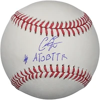 Balle de baseball autographiée par Christian Encarnacion-Strand des Reds de Cincinnati avec inscription « #ATOBTTR »