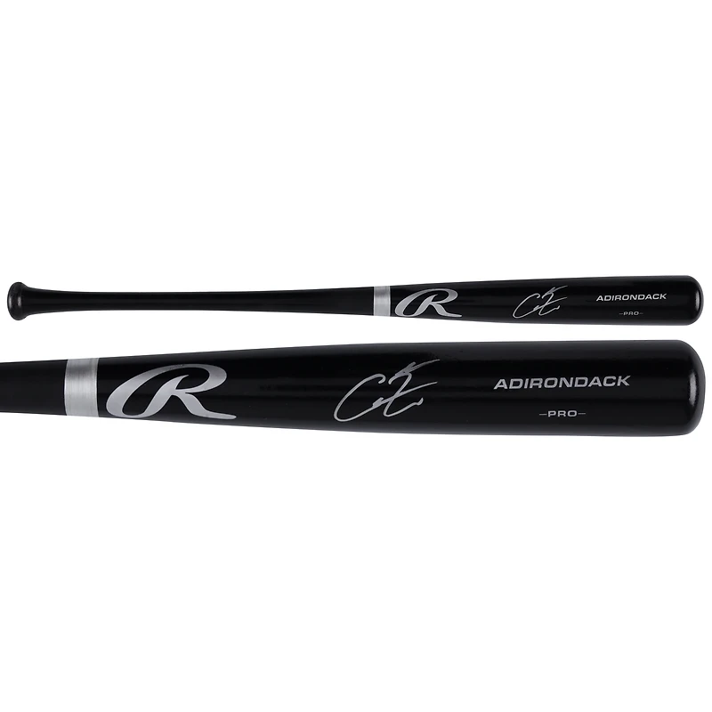 Bâton Rawlings noir autographié par Christian Encarnacion-Strand des Reds de Cincinnati