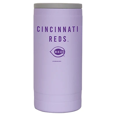 Cincinnati Reds 12oz. Lavender Soft Touch Slim Coolie