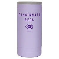 Cincinnati Reds 12oz. Lavender Soft Touch Slim Coolie