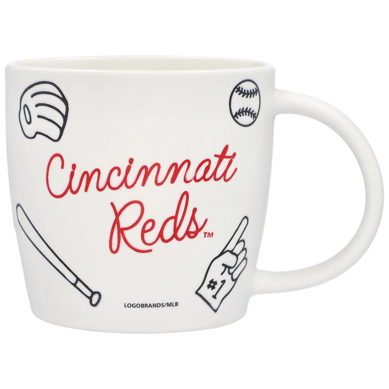 Rouges de Cincinnati 18oz. Tasse de meneur de jeu