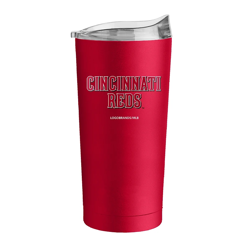 Rouges de Cincinnati 20 oz. Gobelet à revêtement en poudre Flipside