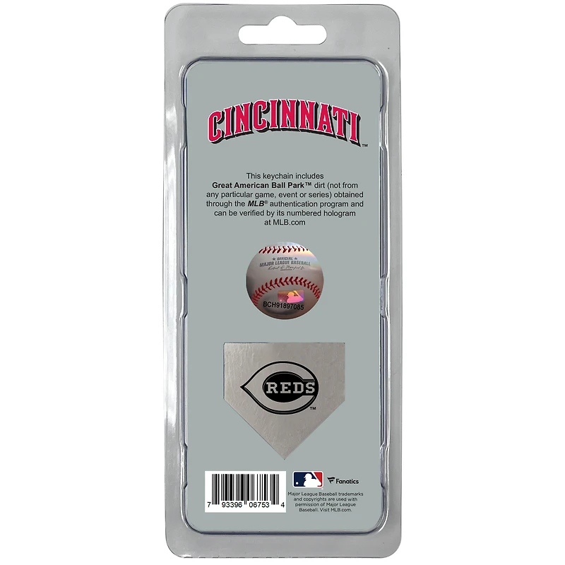 Cincinnati Reds - Rempli de terre utilisée lors d'un match à domicile