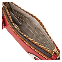 Dooney & Bourke Cincinnati Reds Poignet à double fermeture éclair
