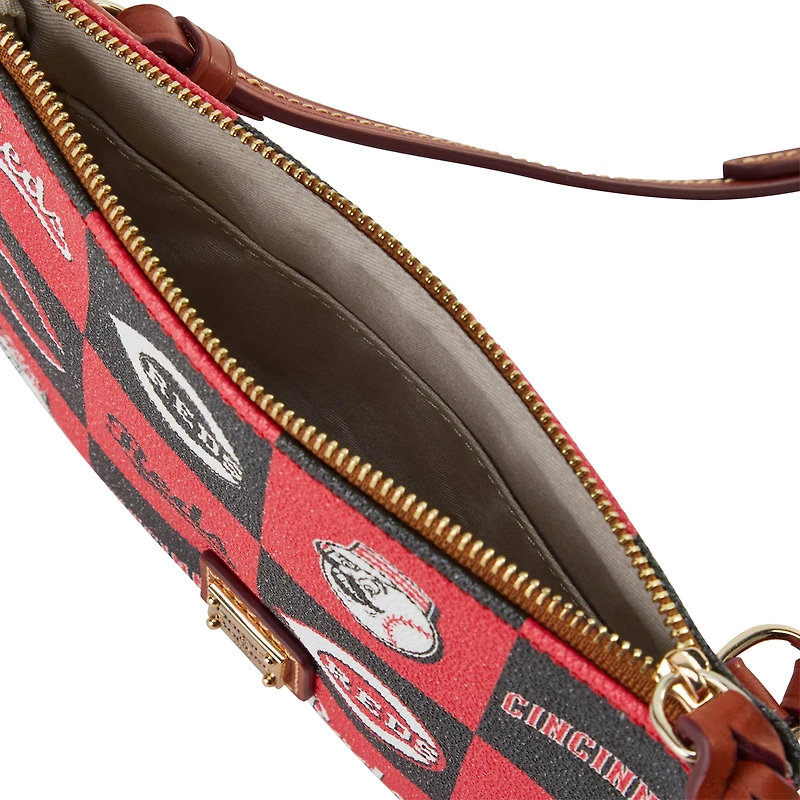 Dooney & Bourke  Cincinnati Reds Top Zip Crossbody Purse