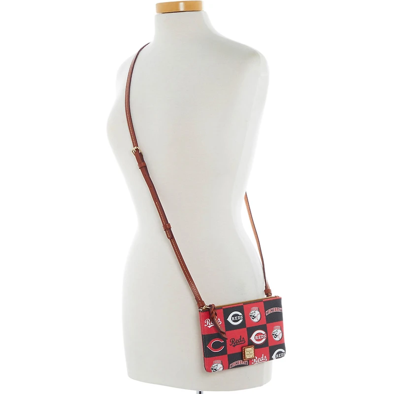 Dooney & Bourke  Cincinnati Reds Top Zip Crossbody Purse