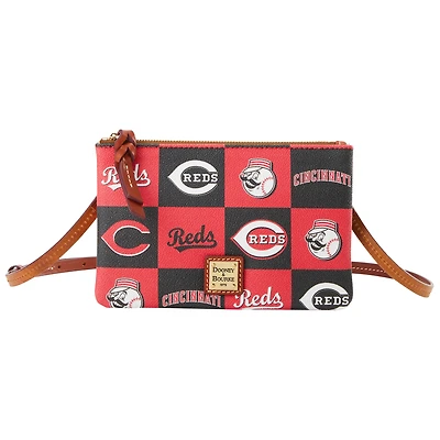 Sac à main à bandoulière avec fermeture éclair sur le dessus Dooney & Bourke Cincinnati Reds