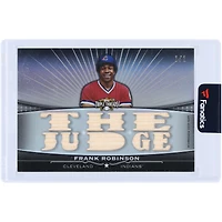 Frank Robinson Cincinnati Reds 2011 Topps Triple Threads Multi Game-Used Relics #TTFR-2 #1/1 Card