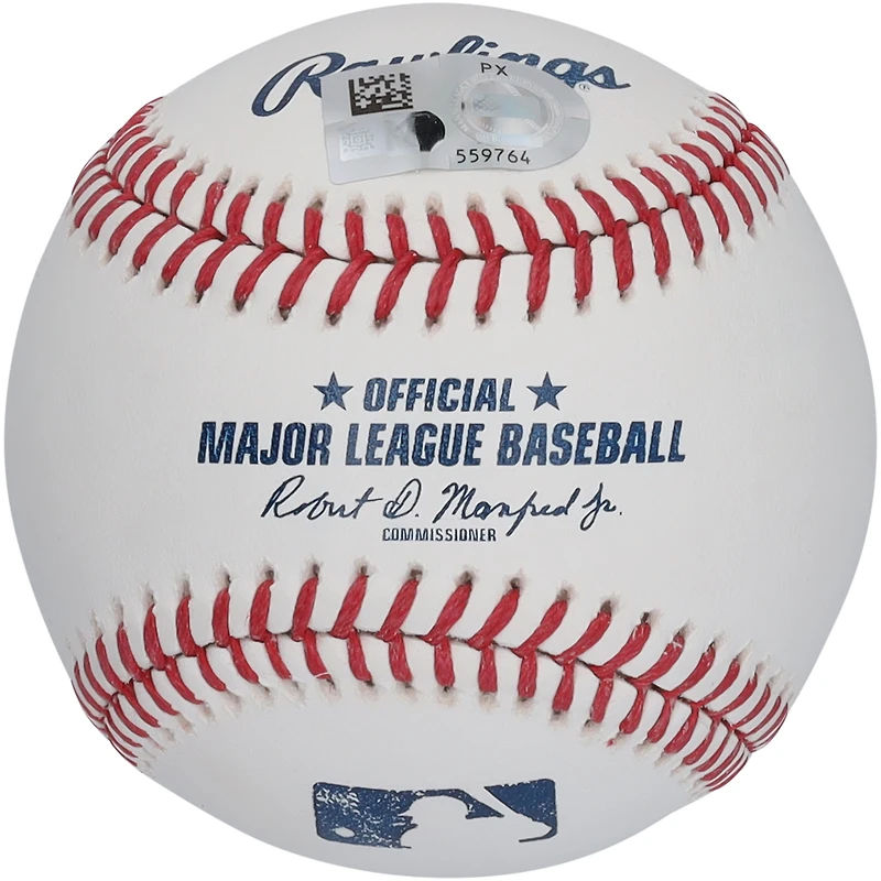 Balle de baseball autographiée par Gavin Lux des Reds de Cincinnati avec l'inscription « Big Red Machine »