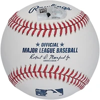 Balle de baseball autographiée par Gavin Lux des Reds de Cincinnati avec l'inscription « Big Red Machine »