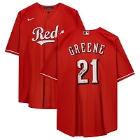 Maillot réplique Nike autographié de Hunter Greene, joueur des Reds de Cincinnati