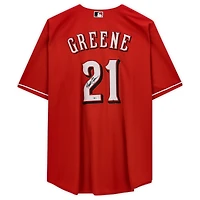 Maillot réplique Nike autographié de Hunter Greene, joueur des Reds de Cincinnati