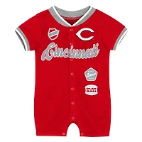 Infant Outerstuff Red Cincinnati Reds Pinch Coverall