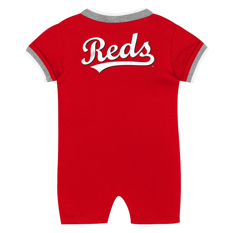 Infant Outerstuff Red Cincinnati Reds Pinch Coverall
