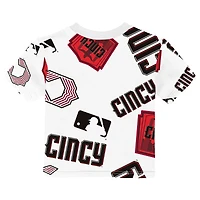 Infant Outerstuff White Cincinnati Reds 2026 City Connect Game Day T-Shirt
