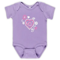 Infant Soft as a Grape Cincinnati Reds 3-Pack Bodysuit Set