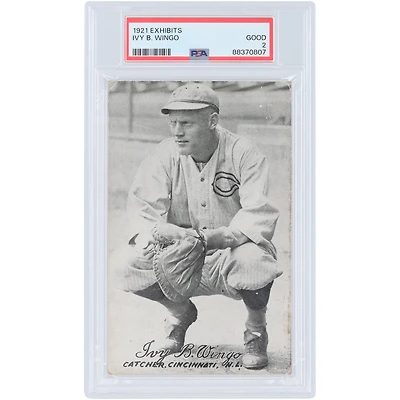 Ivy Wingo Cincinnati Reds 1921 Exhibits #NNO PSA Authentifié 2 Cartes