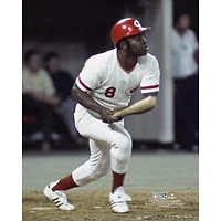 Photo des battes non signées de Joe Morgan Cincinnati Reds pendant le match étoiles la MLB