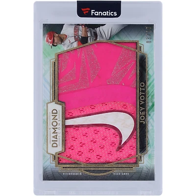 Carte de crampons Topps Diamond Icons 2021 des Reds de Cincinnati, utilisée en jeu, #PPR-JV #3/10