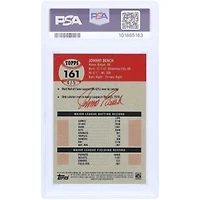 Johnny Bench Cincinnati Reds 2022 Topps Platinum Anniversary Red Lava Refractor #161 #4/5 PSA Authenticated 10 Card