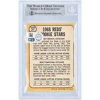 Johnny Bench Cincinnati Reds Autographed 1968 Topps MLB #247 Beckett Fanatics Witnessed Authenticated Rookie Card