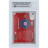 Johnny Bench Cincinnati Reds Autographed 2001 Upper Deck '71 All-Star Game Salute Bat Relic #ASJB Beckett Fanatics Witnessed Authenticated Card