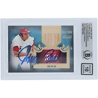 V106832 REDS Johnny Bench Cincinnati Reds Autographié 2011 Topps Tier One Top Shelf Bat Relic #TSR19 #/399 Beckett Fanatics Witnessed Authenticated 10 Card Johnny Bench AUT TPP TRADING CARDS 45666 AUTTRC CA01B00106
