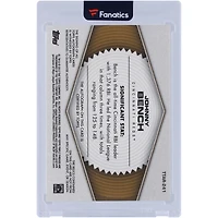 Carte relique autographiée par Johnny Bench des Cincinnati Reds 2012 Topps Triple Threads utilisée en jeu #TTAR-241 #6/9