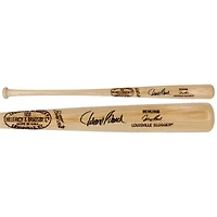 Batte de baseball Louisville Slugger Blonde autographiée par Johnny Bench des Cincinnati Reds
