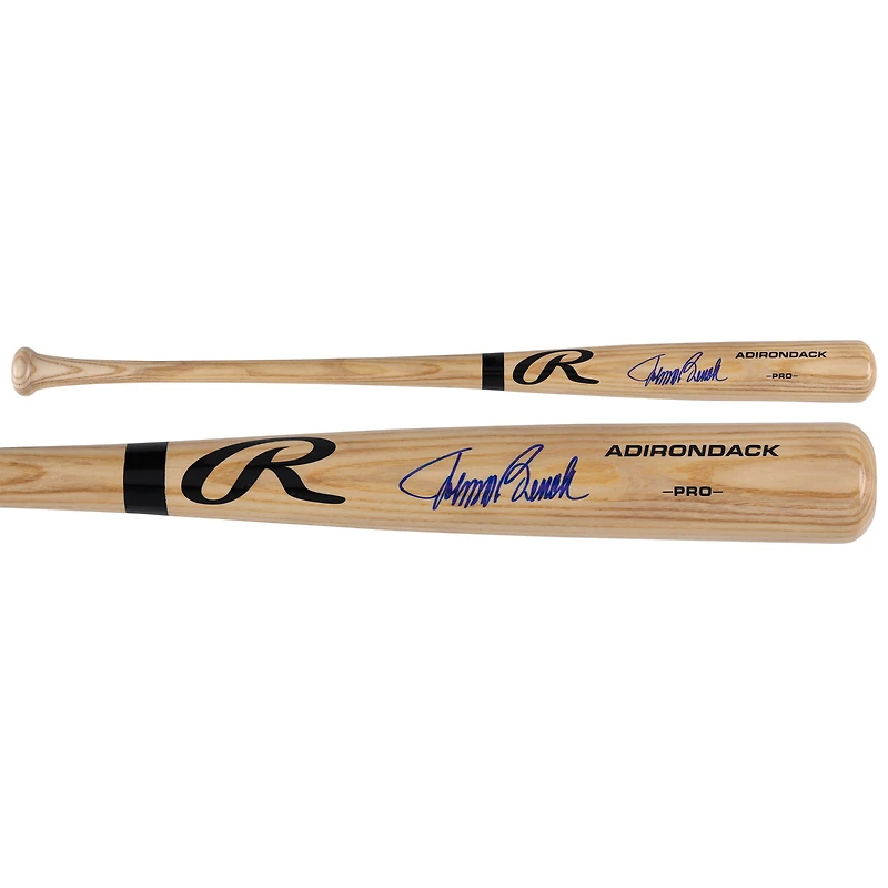 Johnny Bench Cincinnati Reds Autographed Blonde Rawlings Pro Bat