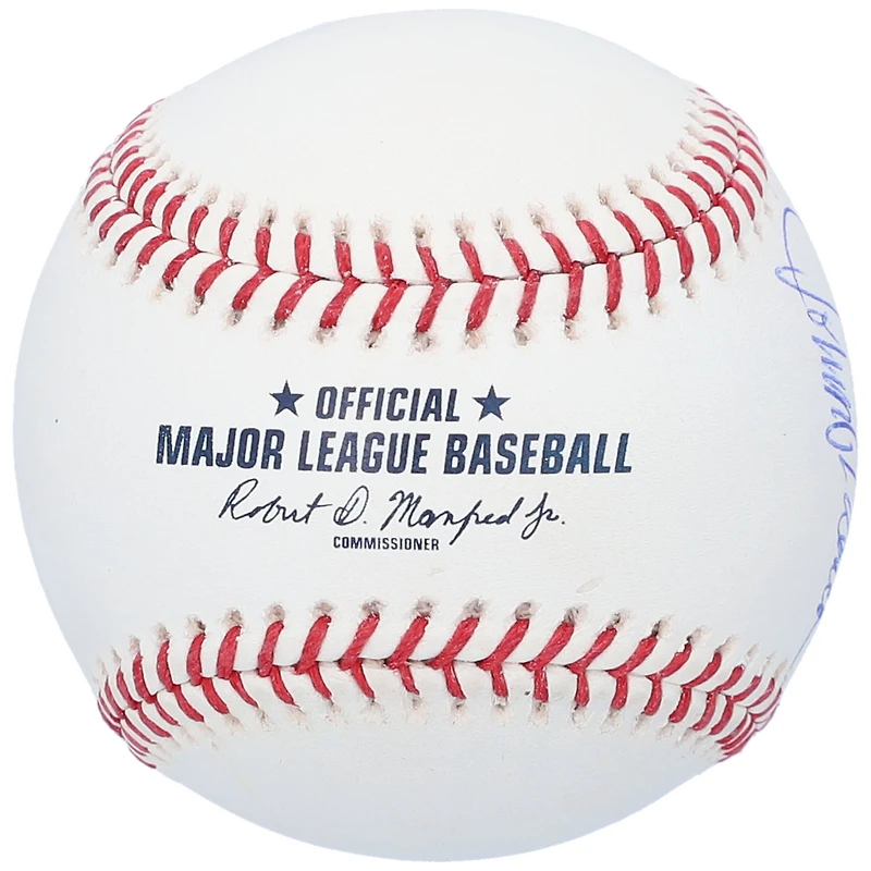 Logo autographié du Temple de la renommée des Reds de Cincinnati par Johnny Bench