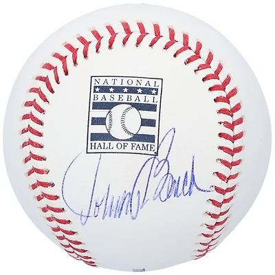 Johnny Bench Cincinnati Reds Autographed Hall of Fame Logo Baseball