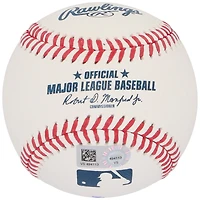 Baseball Rawlings autographié par Johnny Bench des Cincinnati Reds avec l'inscription « Big Red Machine »