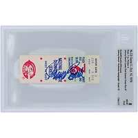 Johnny Bench Cincinnati Reds NLCS Game 3 Beckett Fanatics Witnessed Authentifié 8/10 Ticket du 12 octobre 1976